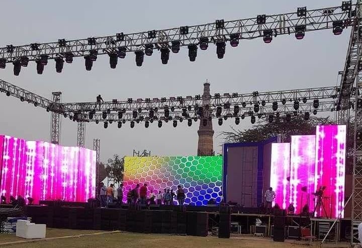 LED Wall Rental at Sufi Route Concert