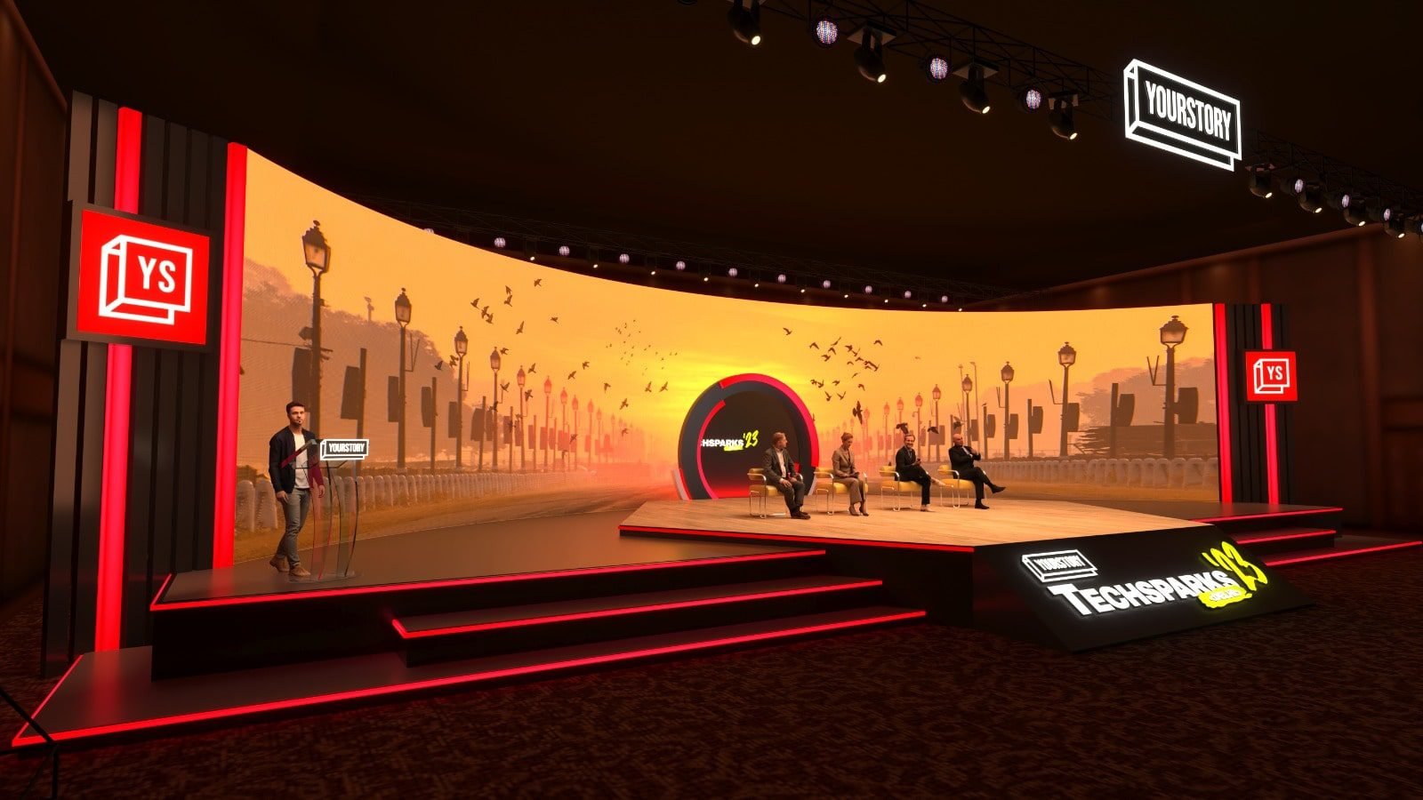 Curved LED Wall Curved LED Wall